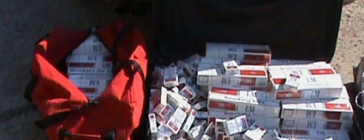 Percheziţii în Cluj la persoane care fac contrabandă cu ţigări