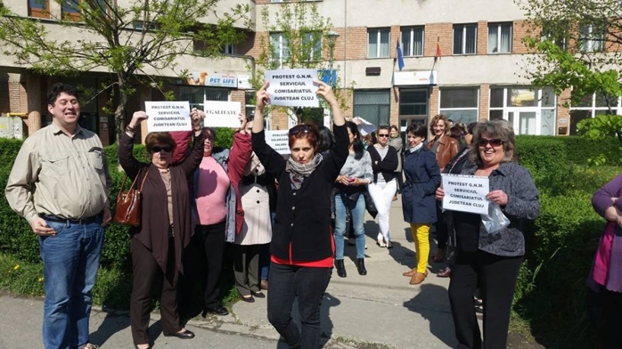 greva agentia pentru protectia mediului cluj sursa foto radiocluj.ro