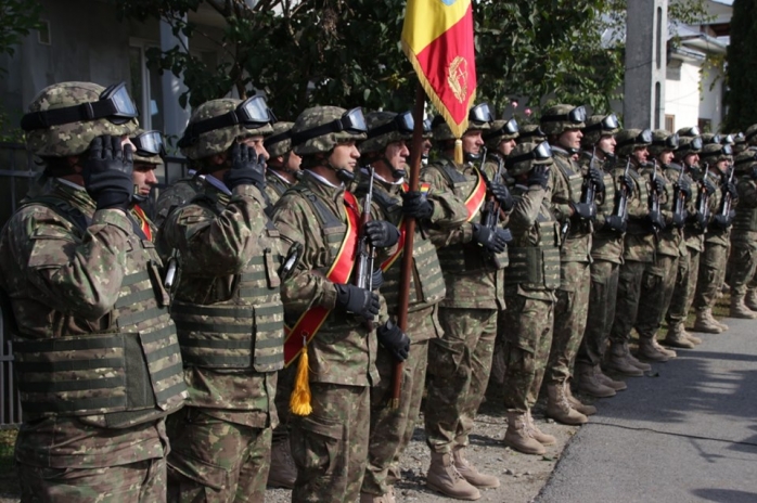 Ziua Armatei României, onorată la Cluj-Napoca de militarii Diviziei 4 Infanterie „Gemina”, sursă foto: Facebook Divizia 4 Infanterie „Gemina”