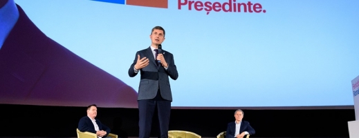 Dan Barna, candidatul USR la președinția României, la Cluj. Foto: facebook.com/USRNational/