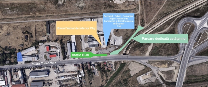 Serviciul pentru Permise și Înmatriculări își mută sediul în Someșeni de săptămâna viitoare. Spațiul este DUBLU față de cel din Gheorgheni