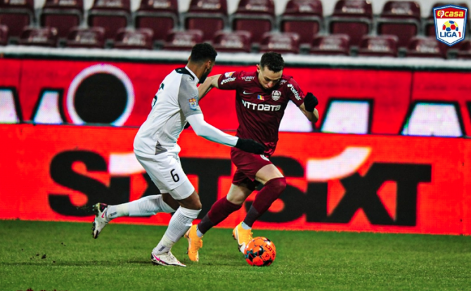 CFR Cluj, deplasare facilă la Clinceni