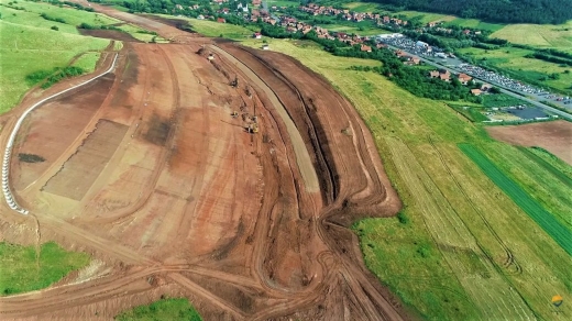 Progres spectaculos pe A3, Nădăşelu-Zimbor. Lucrările avansează în ritm alert.