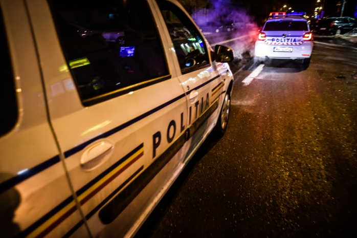 Urmărire spectaculoasă în Turda! Un șofer de 36 de ani a refuzat să oprească la semnalele polițiștilor