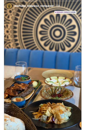 Restaurantul Marhaba din Cluj-Napoca sfidează legea și funcționează în interior. FOTO